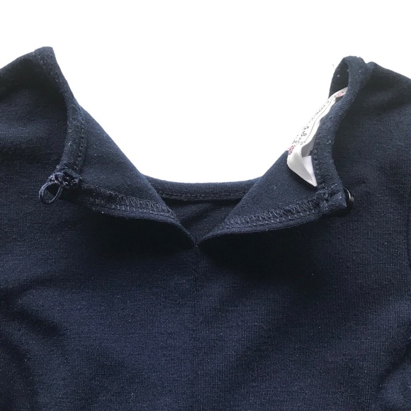 Pippa & Julie Tutu Tulle Ruffles Top Dots Shine Baby Girl 12 months Black Blue - Picture 7 of 13